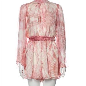 Zimmermann tie dye romper